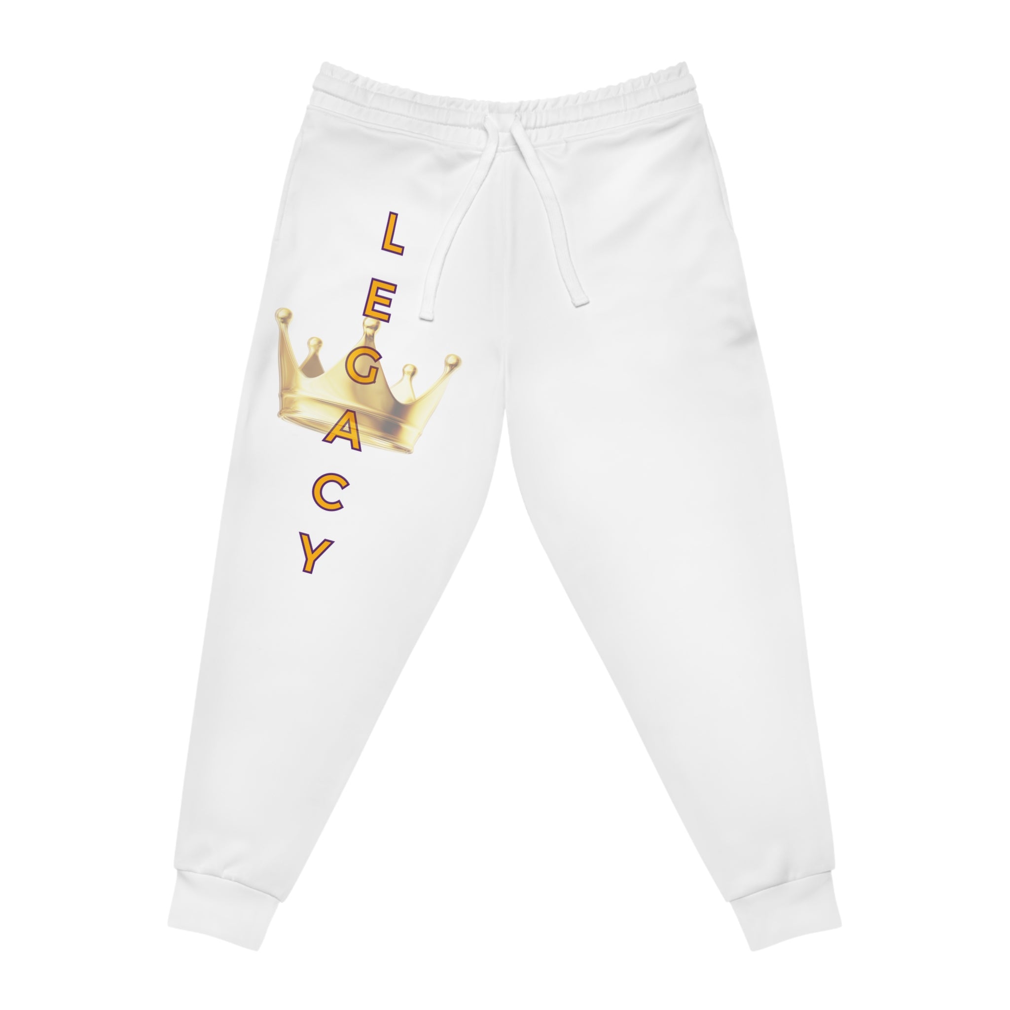 🤍 Legacy Crown Joggers — Classic Edition